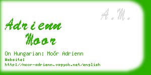 adrienn moor business card